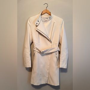 Kenneth Cole New York Coat in Cream Size S